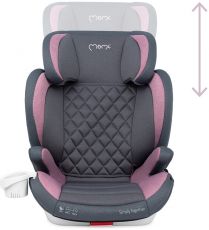 Автокрісло MoMi QUICK FIX pink (15-36кг)